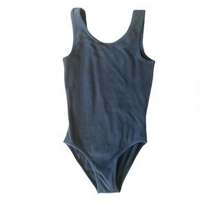 Mondor Black Tank Leotard Size Extra Small